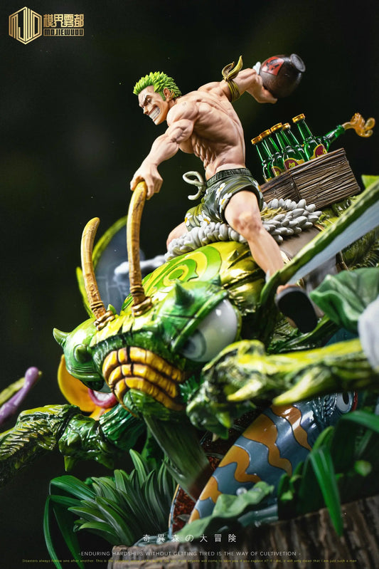 One Piece MJ Studio Roronoa Zoro & Scyther Resin Statue