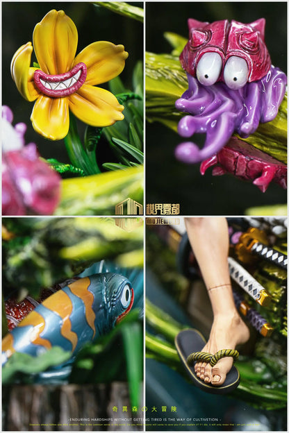 One Piece MJ Studio Roronoa Zoro & Scyther Resin Statue