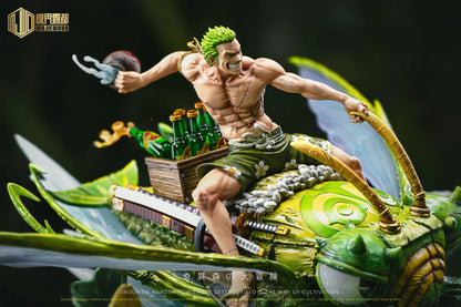 One Piece MJ Studio Roronoa Zoro & Scyther Resin Statue