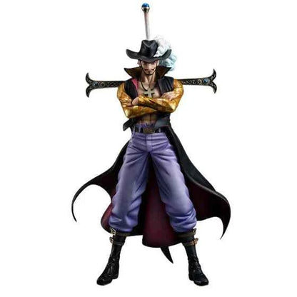 One Piece MegaHouse Dracule Mihawk Excellent Model Portrait Of Pirates DX 1/8 Ver. R Licensed PVC Figure