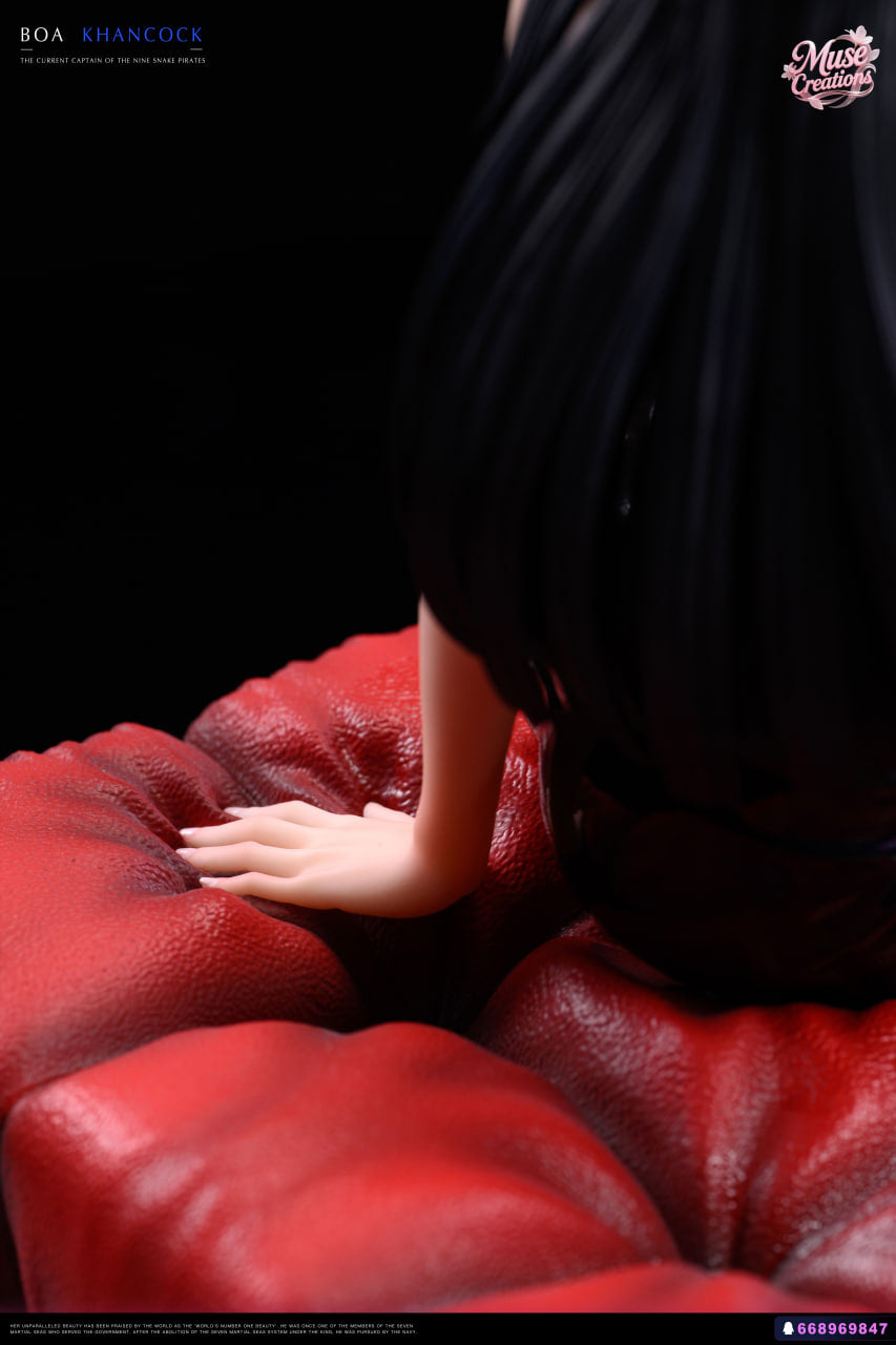 One Piece Muse Creations Boa Hancock Dog-Walking Resin Statue