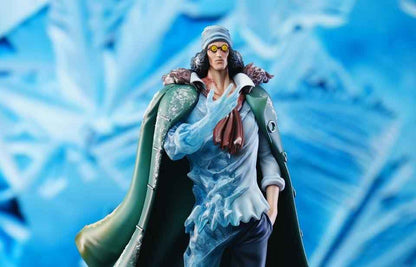 One Piece New Century Studio Kuzan x Jesus Burgess x Vasco Shot x Doc Q x Sanjuan Wolf Resin Statue