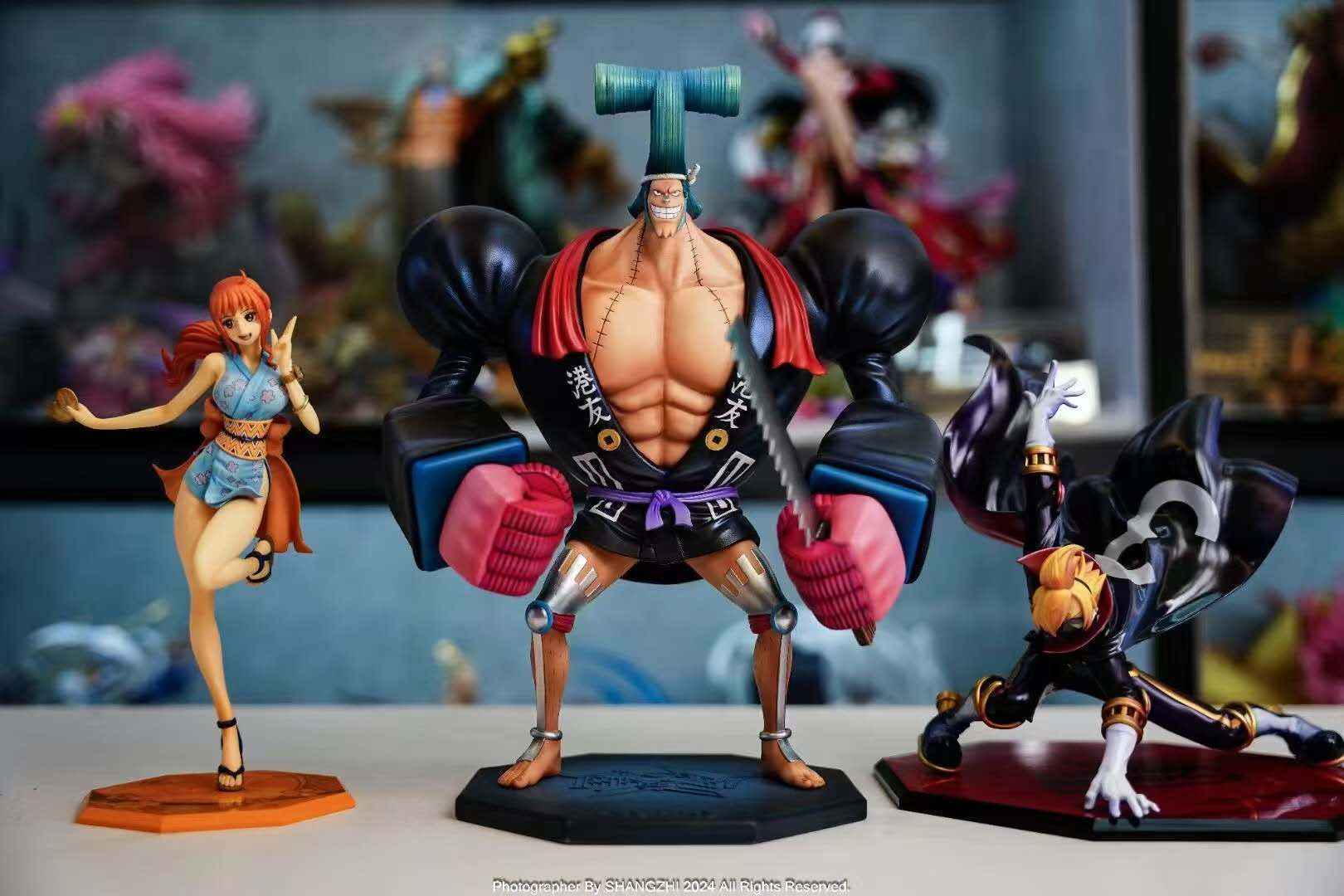 One Piece ~ New Century x Tian Xie She Studio ~ Franky "Iron Man" ~ Resin Statue - Santoryu Resins Collectors