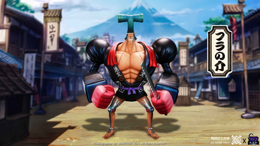 One Piece ~ New Century x Tian Xie She Studio ~ Franky "Iron Man" ~ Resin Statue - Santoryu Resins Collectors