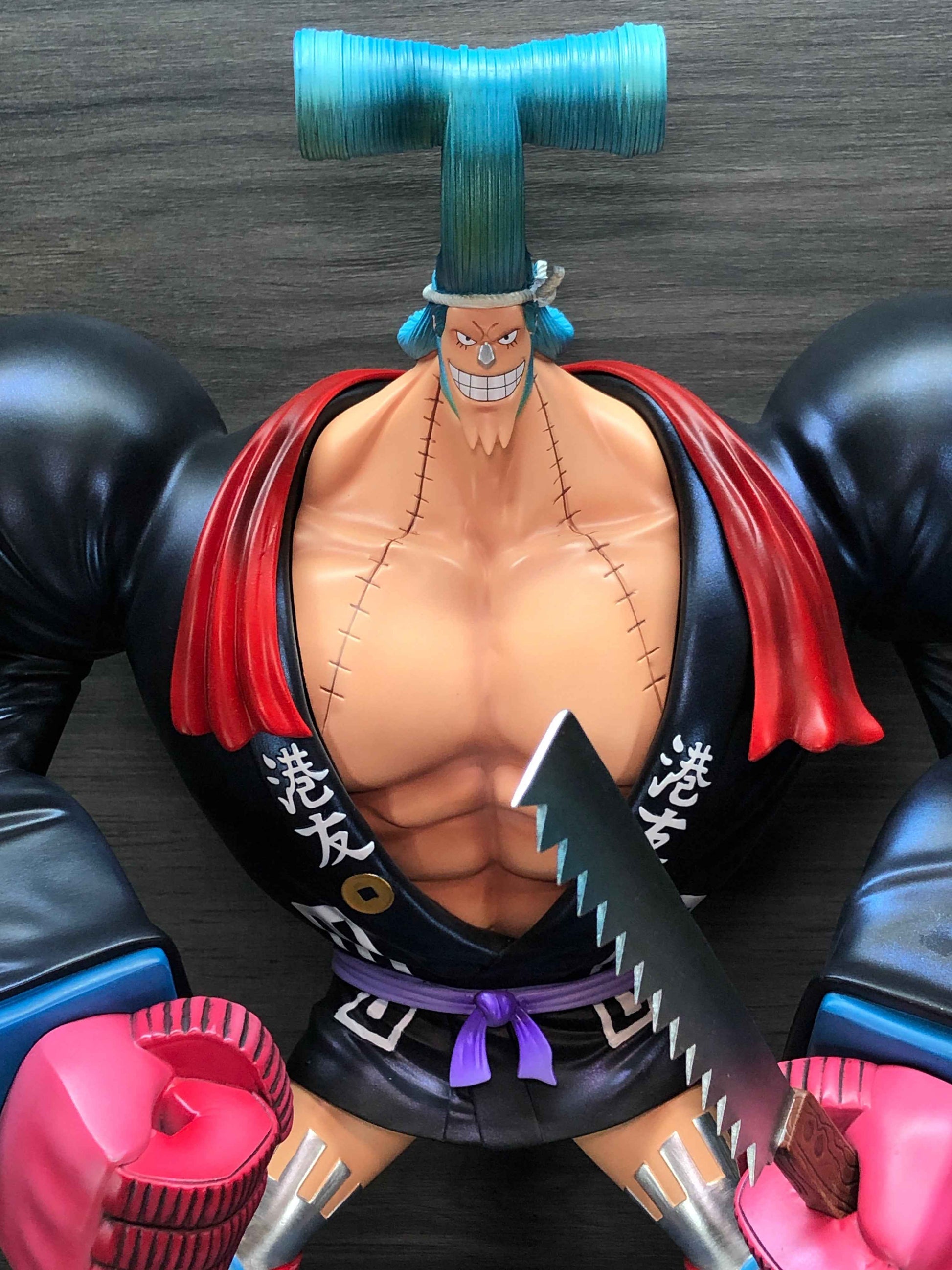 One Piece ~ New Century x Tian Xie She Studio ~ Franky "Iron Man" ~ Resin Statue - Santoryu Resins Collectors
