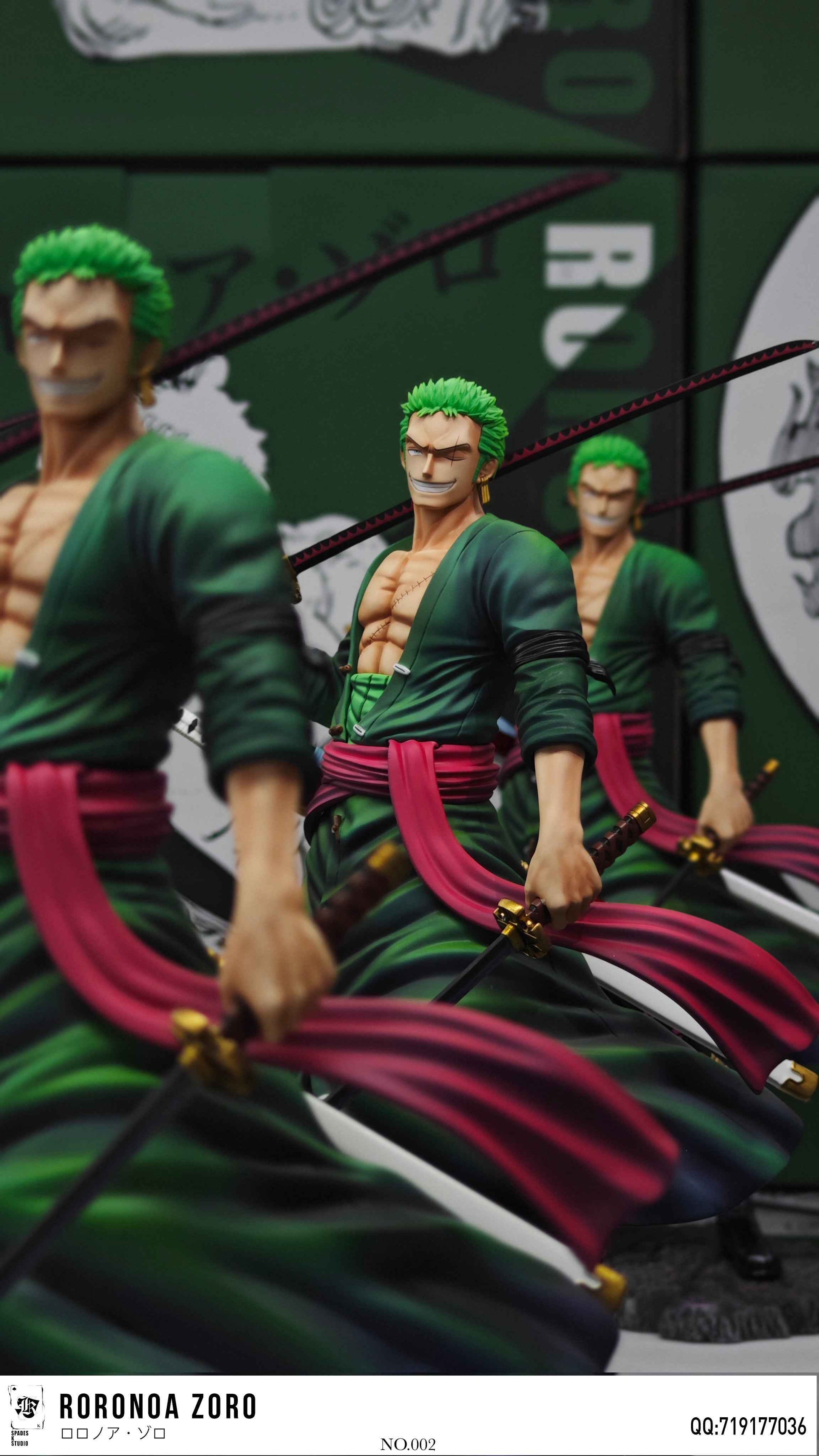 One Piece SPADES K SPK Studio Roronoa Zoro Resin Statue