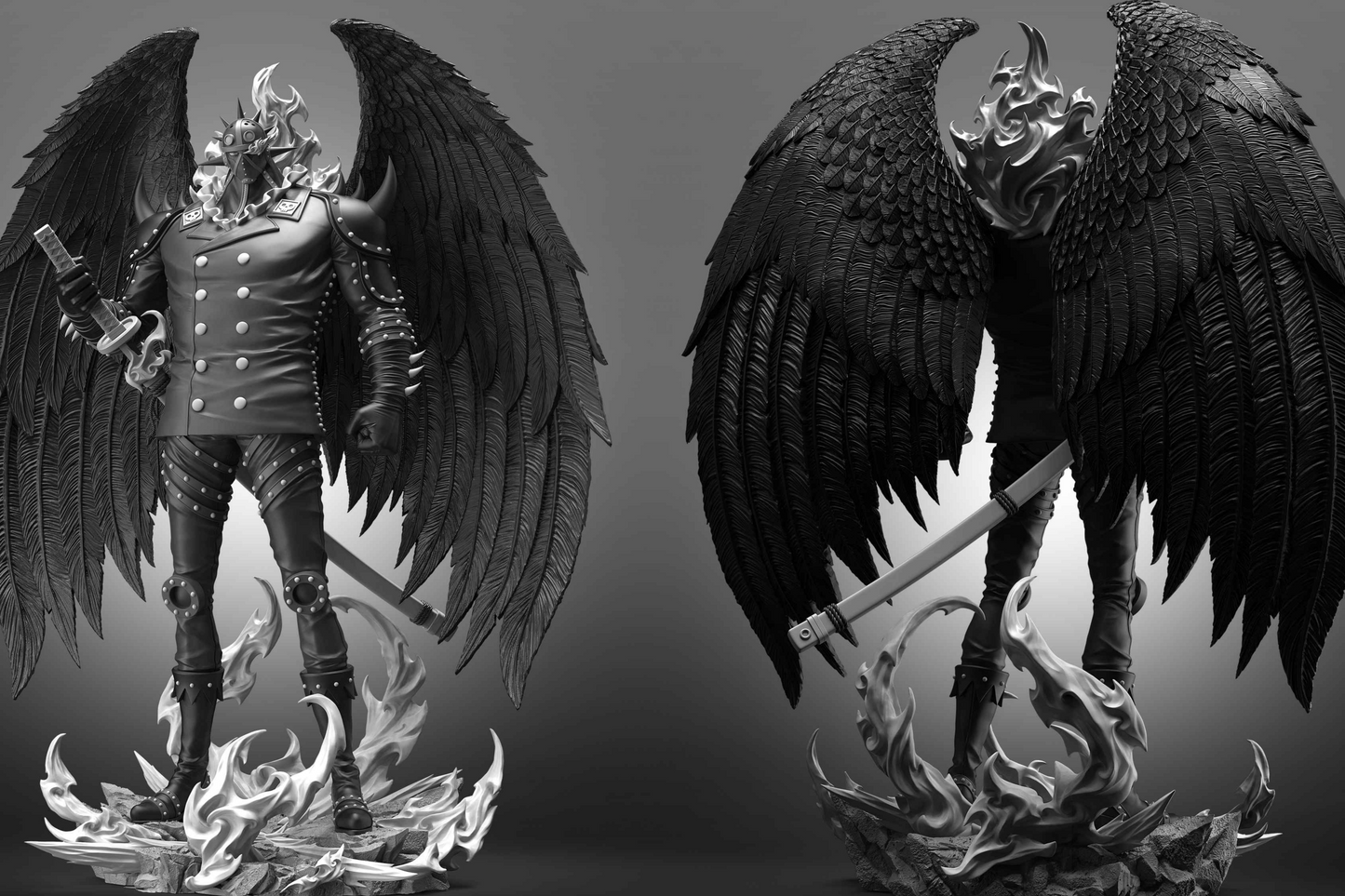 One Piece SY Studio & LX Studio  King Resin Statue