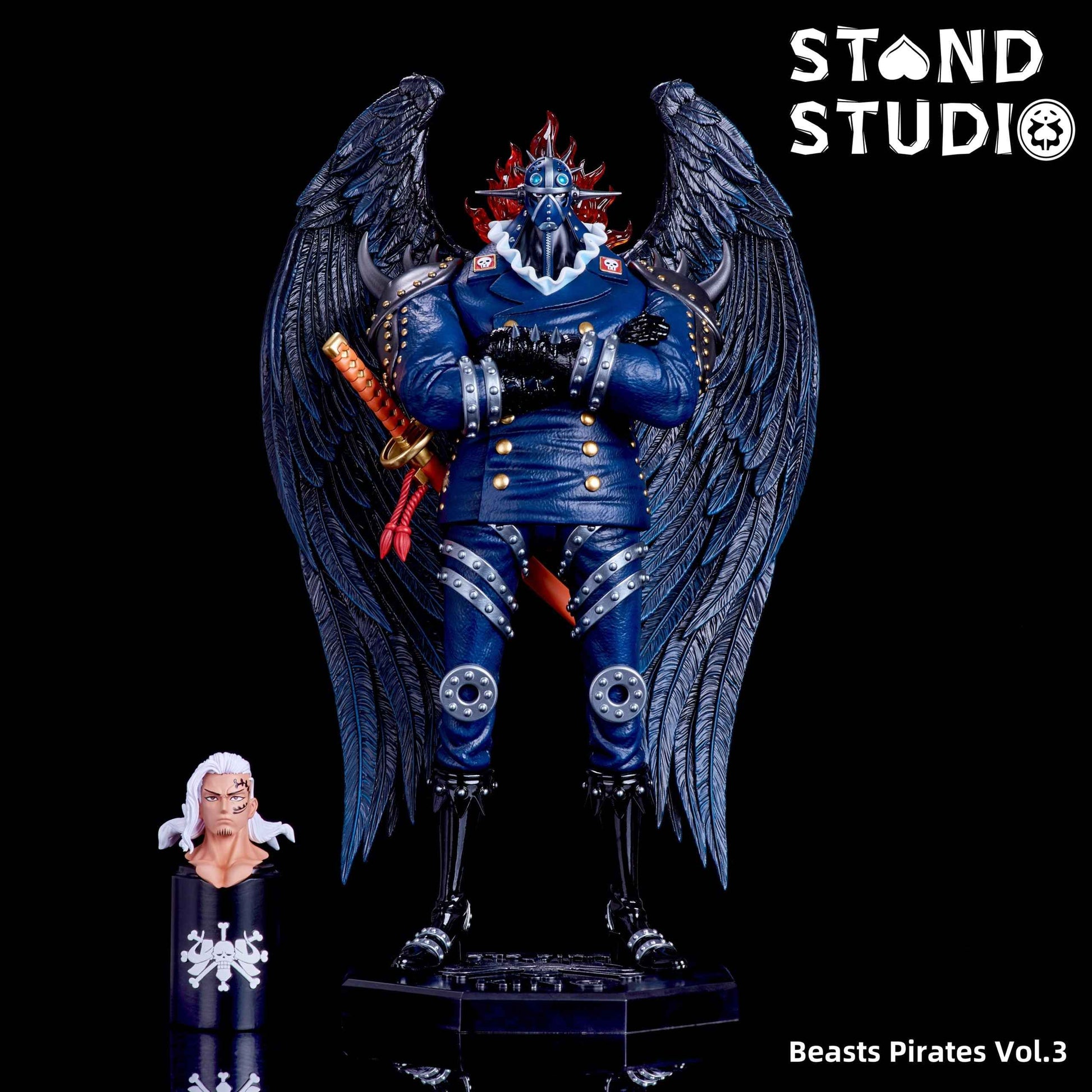 One Piece ~ Stand Studio ~ King Alber ~ Resin Statue - Santoryu Resins Collectors