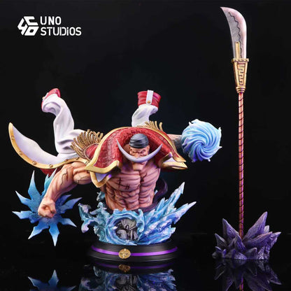 One Piece UNO Studio Whitebeard Bust Resin Statue