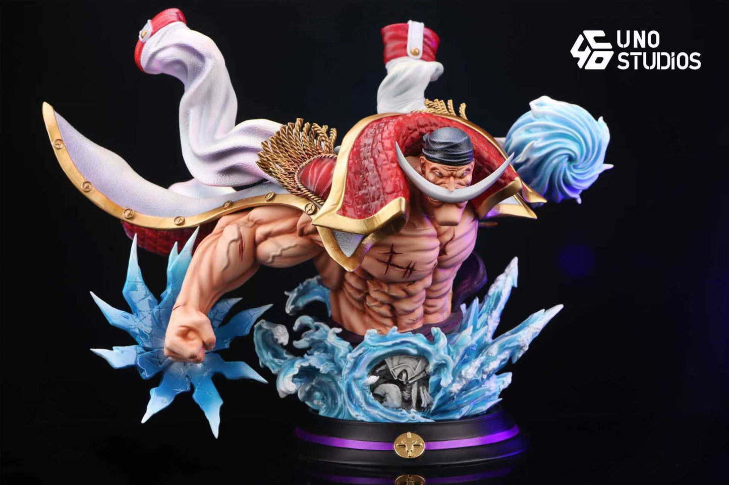 One Piece UNO Studio Whitebeard Bust Resin Statue