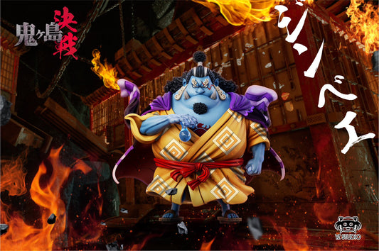 One Piece YZ Studio Straw Hat Pirates Knight of the Sea Jinbe WCF Resin Statue