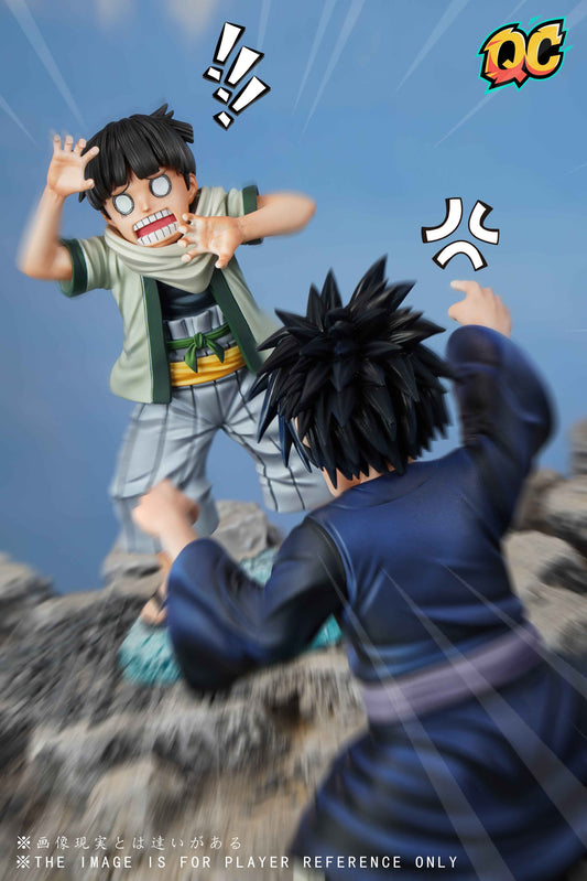 Original Design Qi Chen Studio Xiao Ban & Xiao Jian Resin Statue