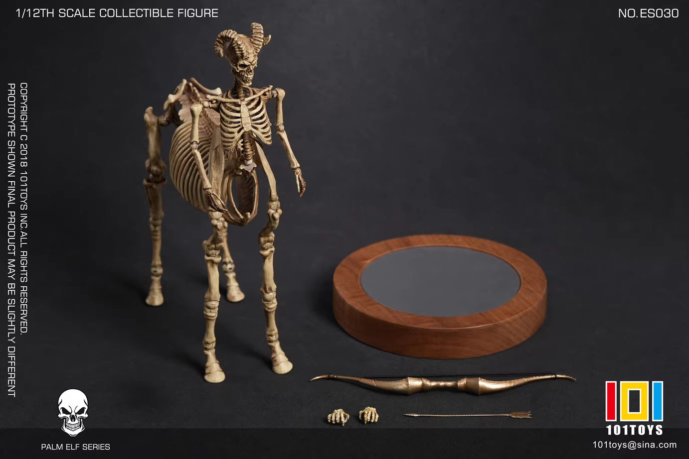 Original Design 101Toys PALM ELF SERIES Skeleton movable horse series set 1/12 Licensed Action Figure