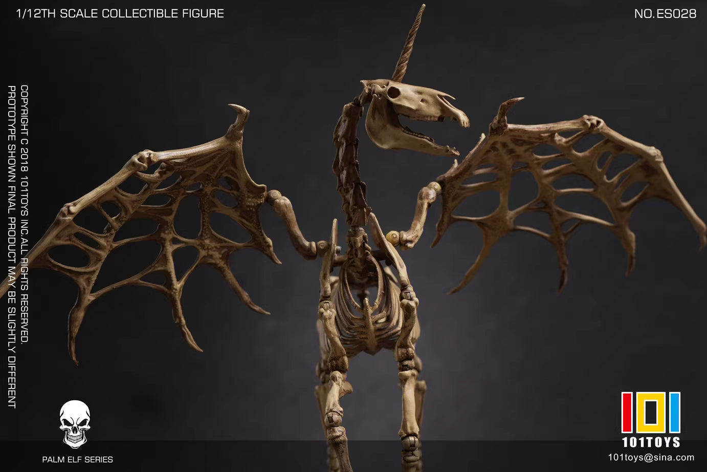 Original Design 101Toys PALM ELF SERIES Skeleton movable horse series set 1/12 Licensed Action Figure