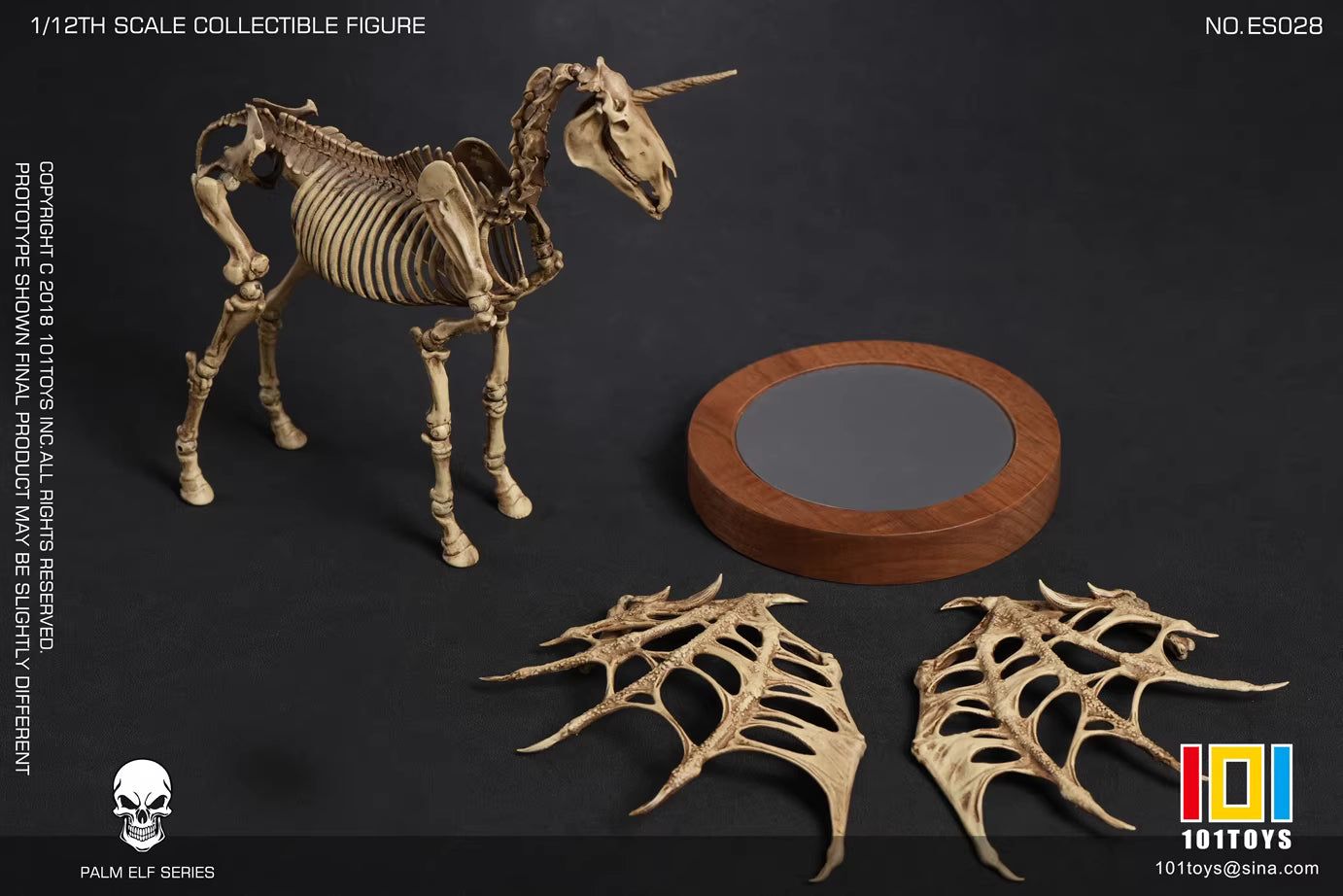 Original Design 101Toys PALM ELF SERIES Skeleton movable horse series set 1/12 Licensed Action Figure