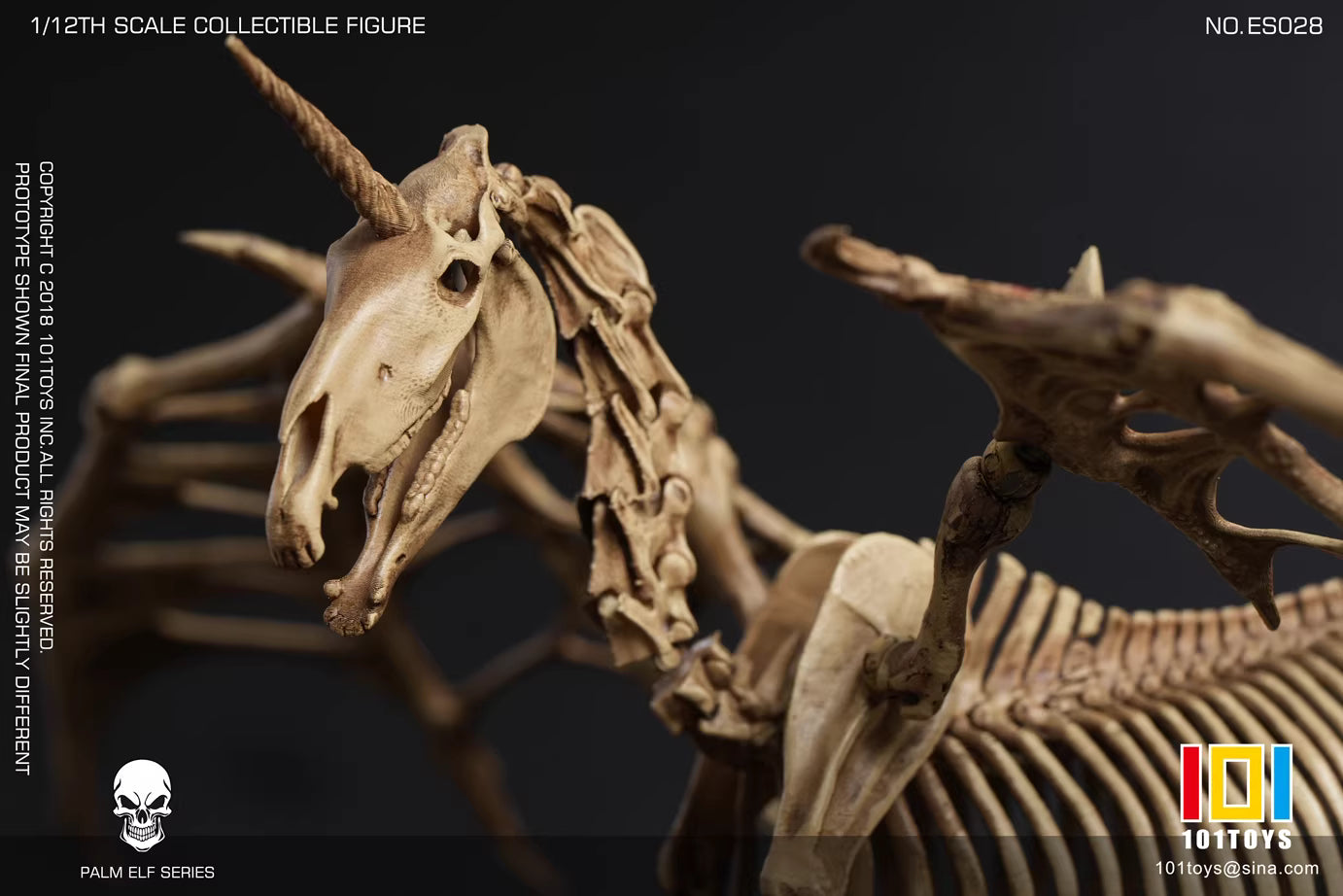 Original Design 101Toys PALM ELF SERIES Skeleton movable horse series set 1/12 Licensed Action Figure