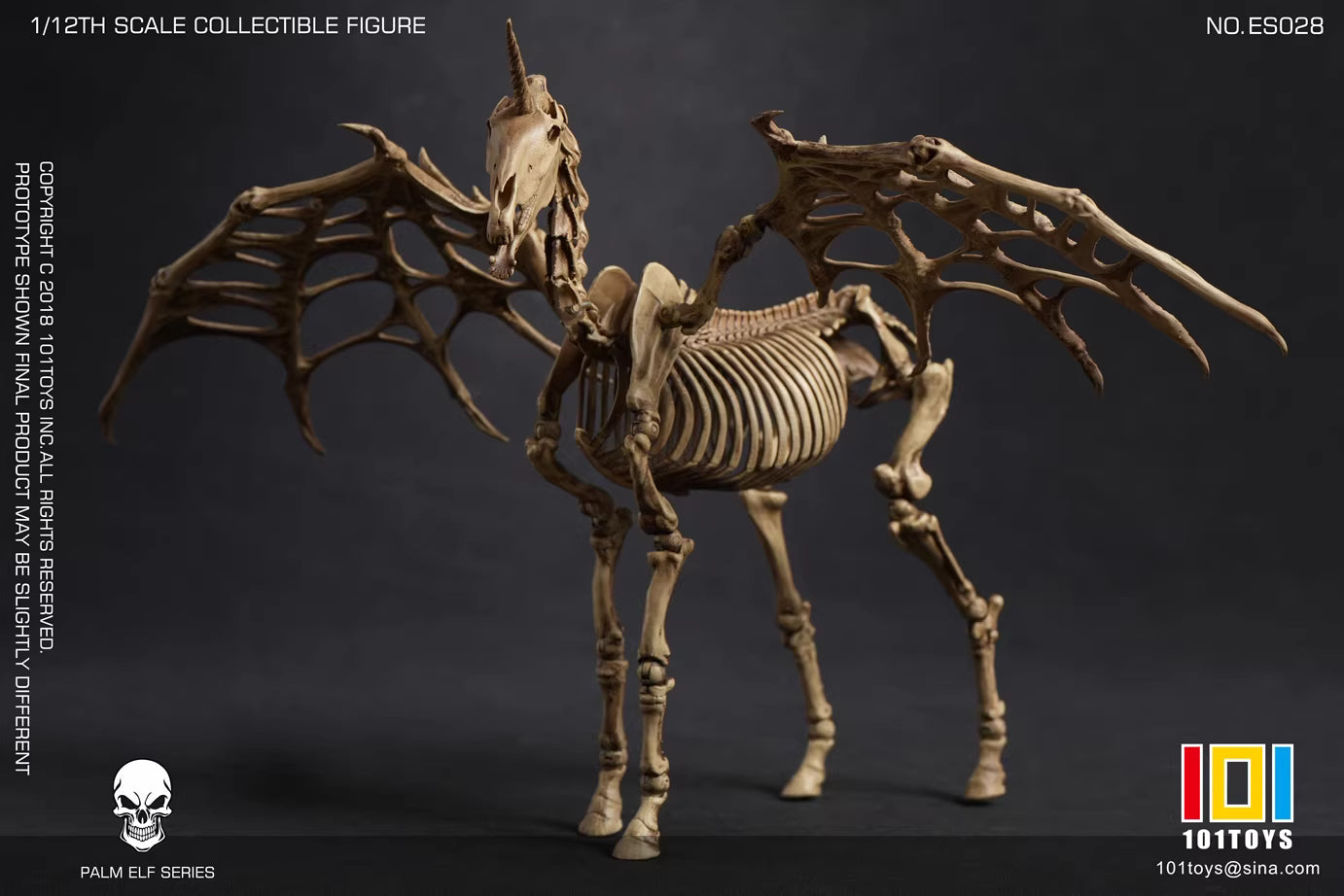 Original Design 101Toys PALM ELF SERIES Skeleton movable horse series set 1/12 Licensed Action Figure