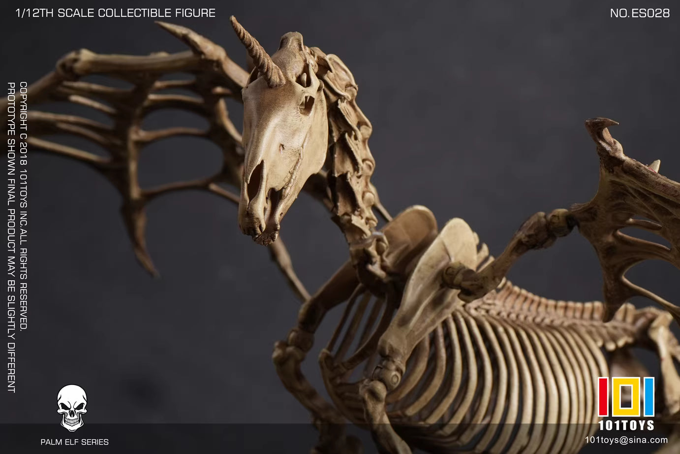 Original Design 101Toys PALM ELF SERIES Skeleton movable horse series set 1/12 Licensed Action Figure