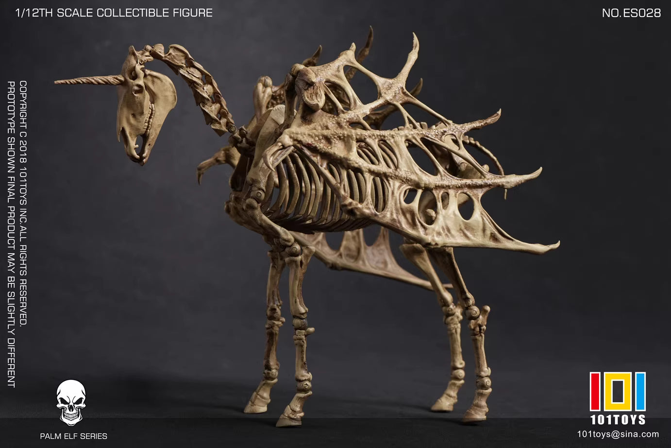 Original Design 101Toys PALM ELF SERIES Skeleton movable horse series set 1/12 Licensed Action Figure