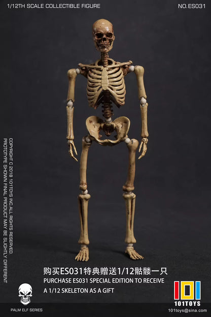 Original Design 101Toys PALM ELF SERIES Skeleton movable horse series set 1/12 Licensed Action Figure