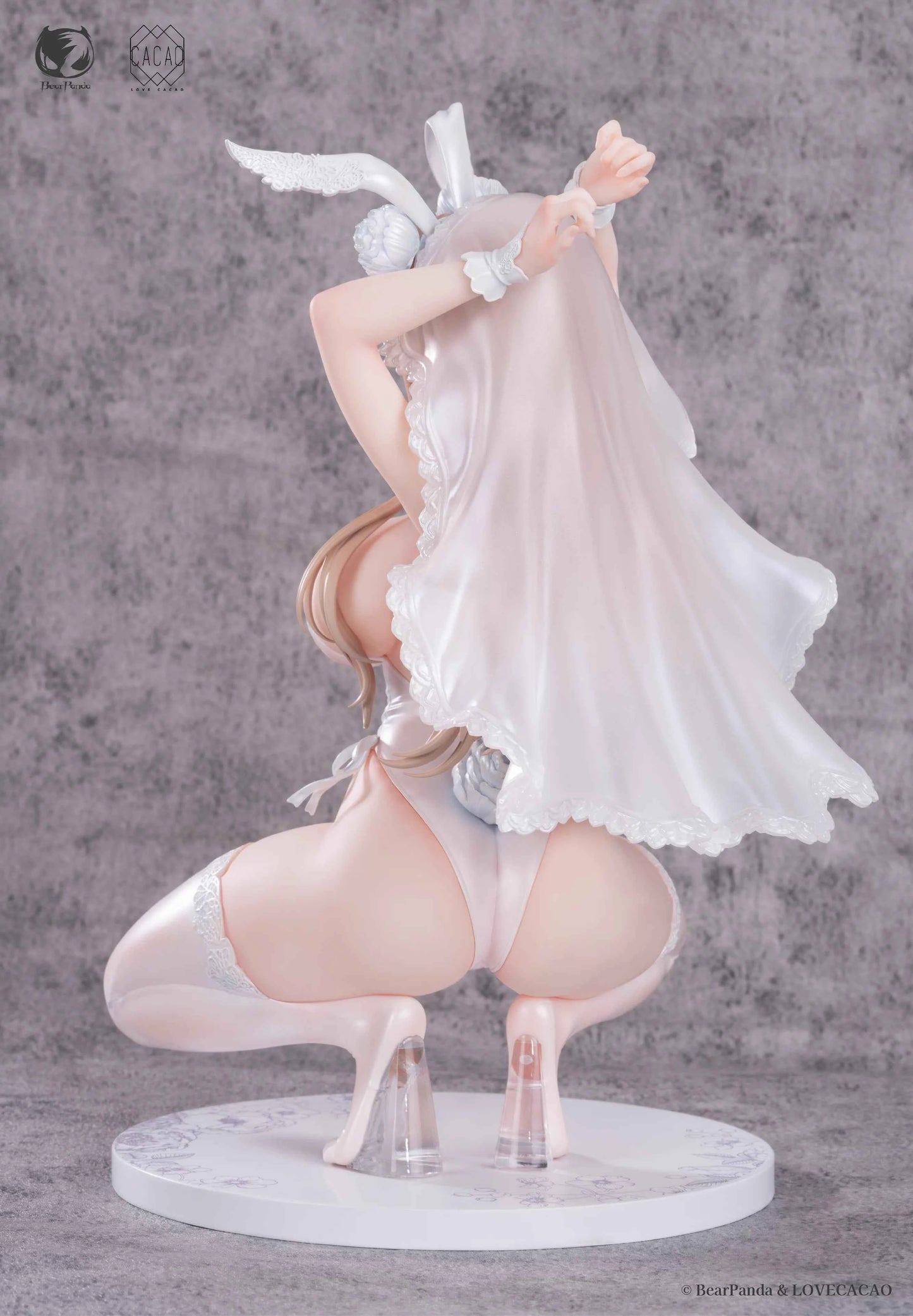 Original Design BearPanda & LOVECACAO Blossom Bunny 1/4 Licensed PVC Figure