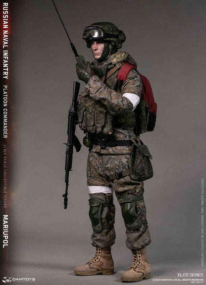 Original Design DAMTOYS Russian Navy Infantry Commander Mariupol NO.78111 1/6 Licensed Action Figure