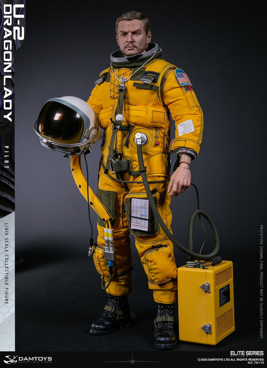 Original Design DAMTOYS U-2 Dragon Lady Reconnaissance Aircraft Pilot NO.78110 Licensed Action Figure