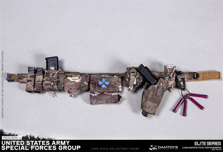 Original Design DAMTOYS U.S. Army Special Forces Group “Green Beret” NO.78112 1/6  Licensed Action Figure
