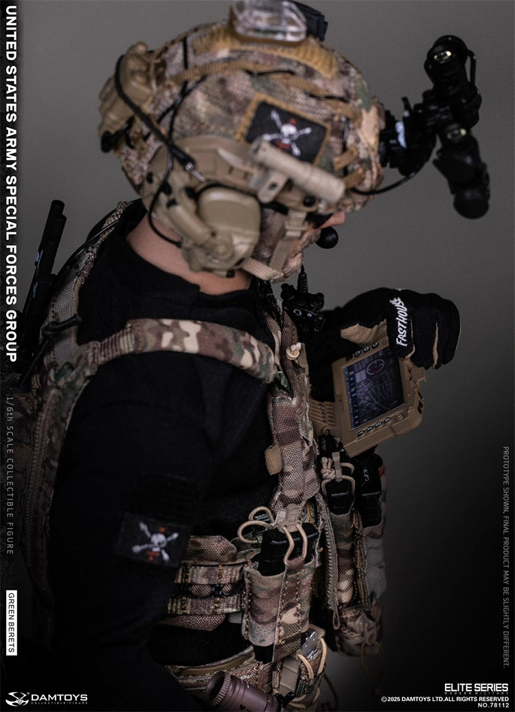 Original Design DAMTOYS U.S. Army Special Forces Group “Green Beret” NO.78112 1/6  Licensed Action Figure