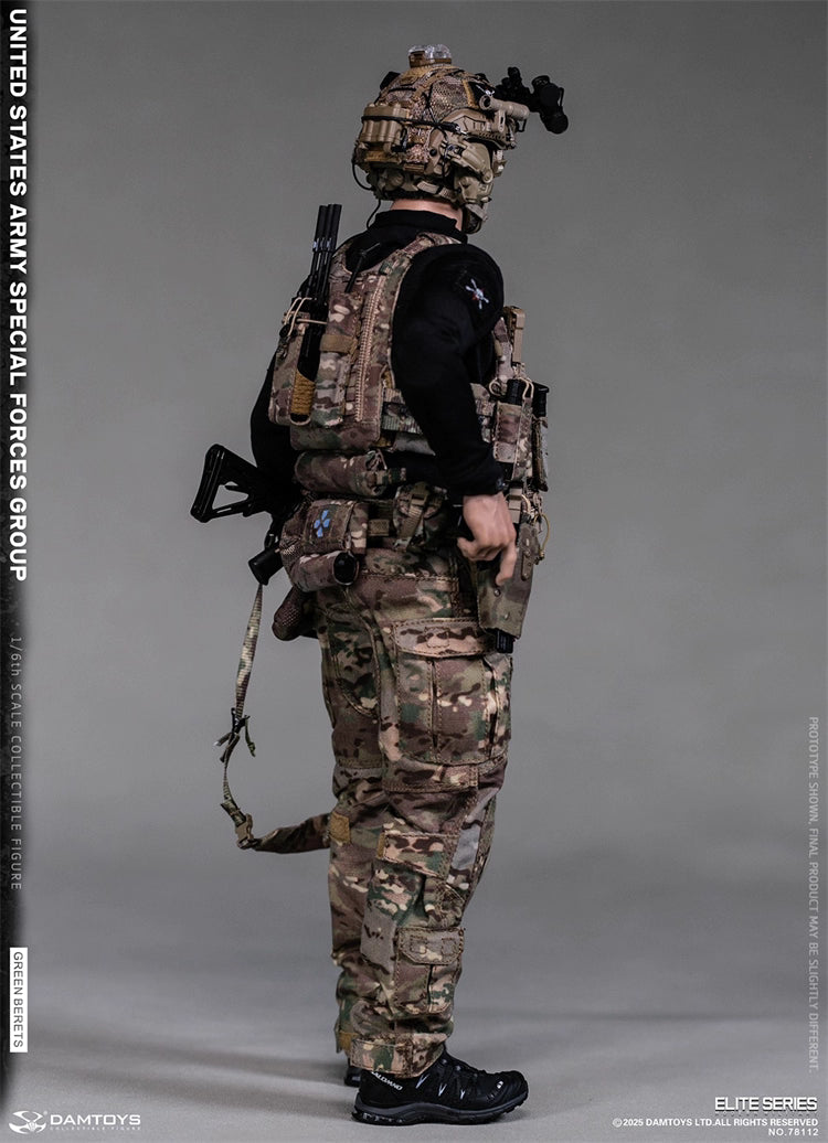 Original Design DAMTOYS U.S. Army Special Forces Group “Green Beret” NO.78112 1/6  Licensed Action Figure