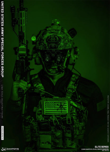 Original Design DAMTOYS U.S. Army Special Forces Group “Green Beret” NO.78112 1/6  Licensed Action Figure