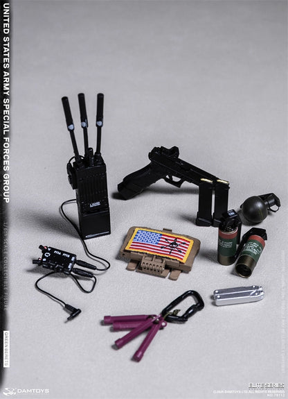 Original Design DAMTOYS U.S. Army Special Forces Group “Green Beret” NO.78112 1/6  Licensed Action Figure