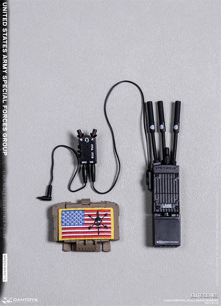 Original Design DAMTOYS U.S. Army Special Forces Group “Green Beret” NO.78112 1/6  Licensed Action Figure