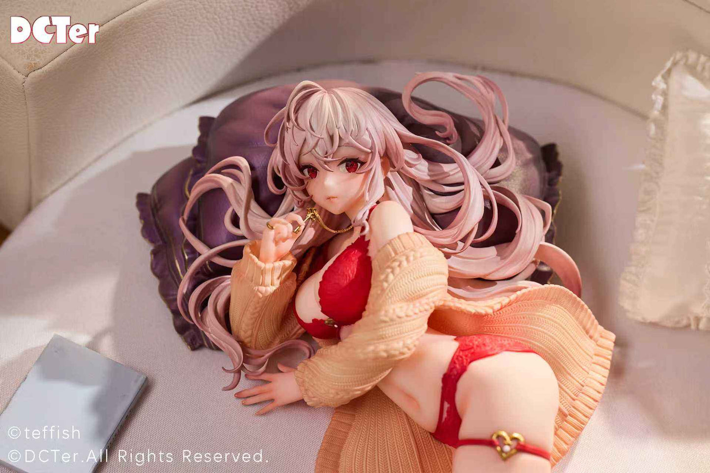 Original Design DCTer Illustrator Teffish Makia 1/7 Licensed PVC Figure