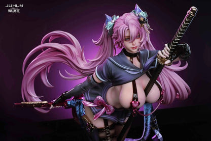 Original Design JuHun Create Studio Demon Slaying Girl Aya 1/4 Licensed Resin Statue