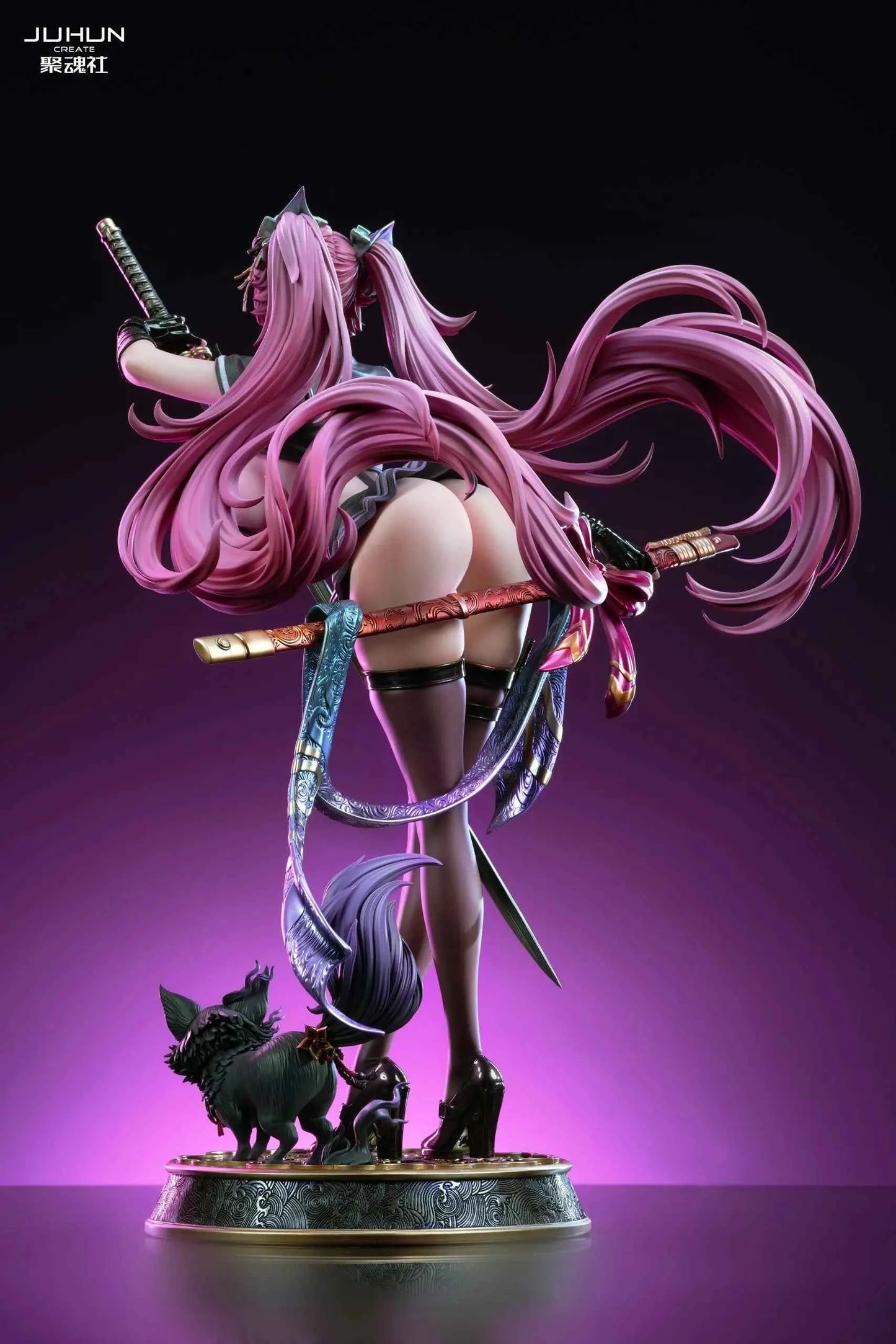 Original Design JuHun Create Studio Demon Slaying Girl Aya 1/4 Licensed Resin Statue