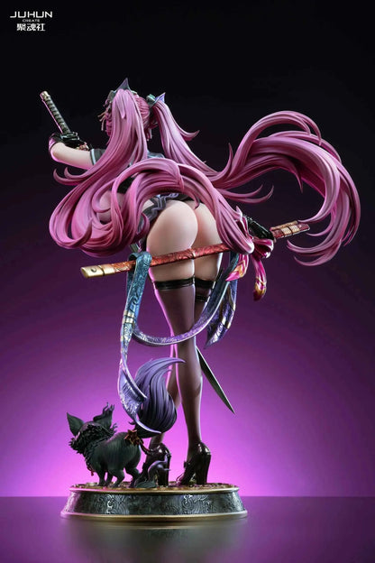 Original Design JuHun Create Studio Demon Slaying Girl Aya 1/4 Licensed Resin Statue