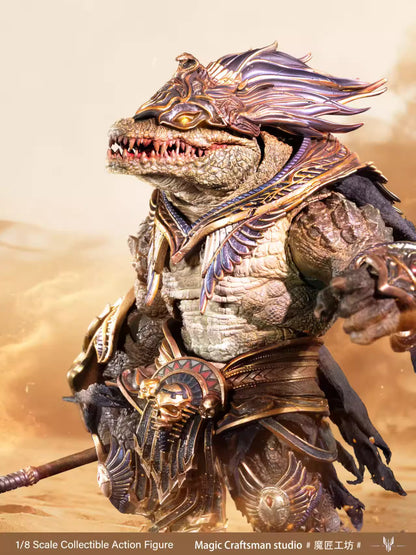 Original Design Magic Craftsman Studio Egypt Sobek Desert Giant Crocodile 1/12 Licensed Action Figure