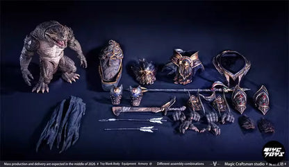 Original Design Magic Craftsman Studio Egypt Sobek Desert Giant Crocodile 1/12 Licensed Action Figure