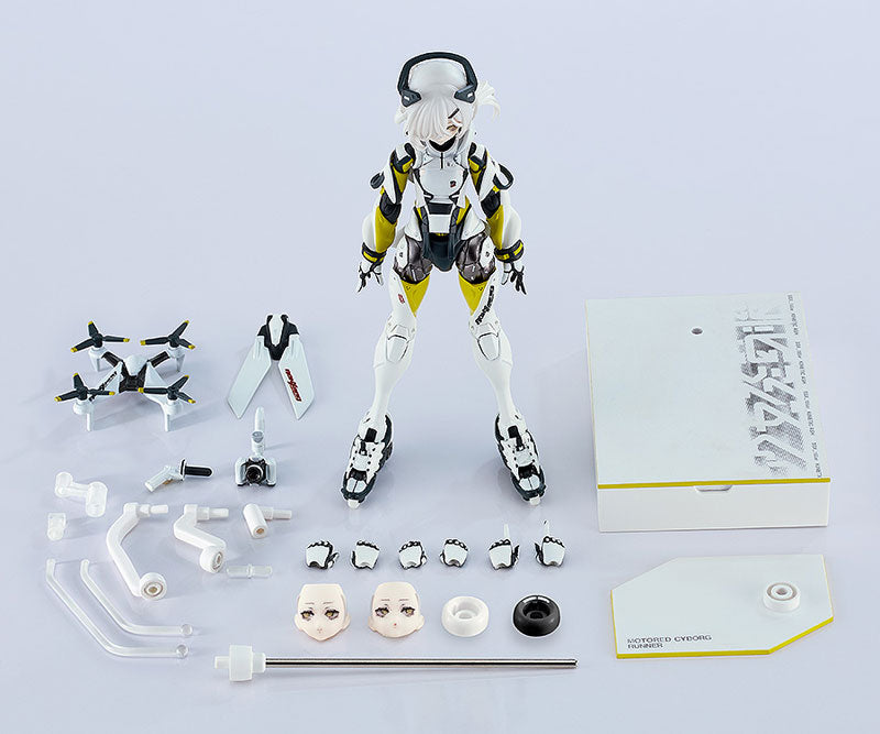 Original Design Max factory SHOJO-HATSUDOKI MOTORED CYBORG RUNNER SSX_155ar KINETIC ASH Licensed Action Figure