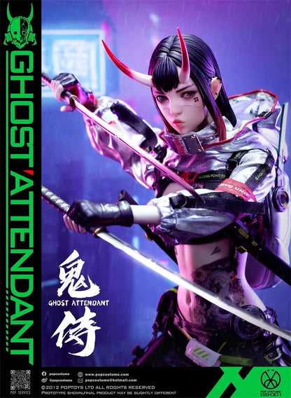 Original Design POP COSTUME Studio Ghost Attendant GS-001 2.0 1/6 Licensed Action Figure