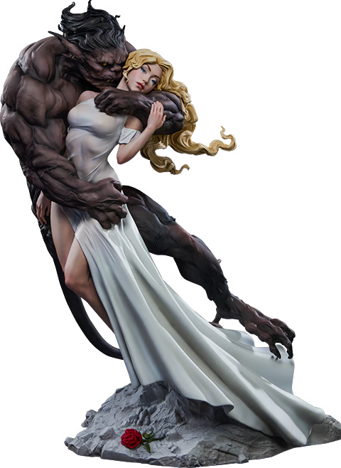 Original Design Sideshow Collectibles Beauty and the Beast 200665 Licensed Resin Statue