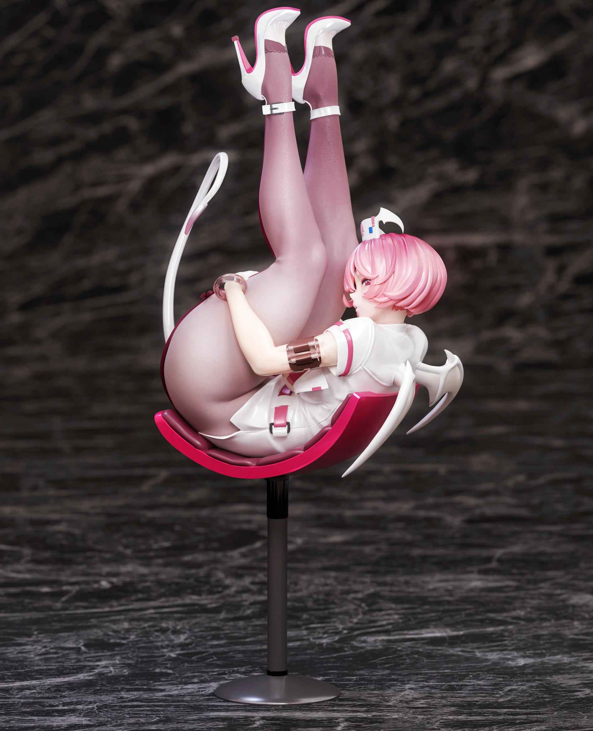 Original Design Soda Studio Evil Succubus in a Nurse Outfit Licensed PVC Figure