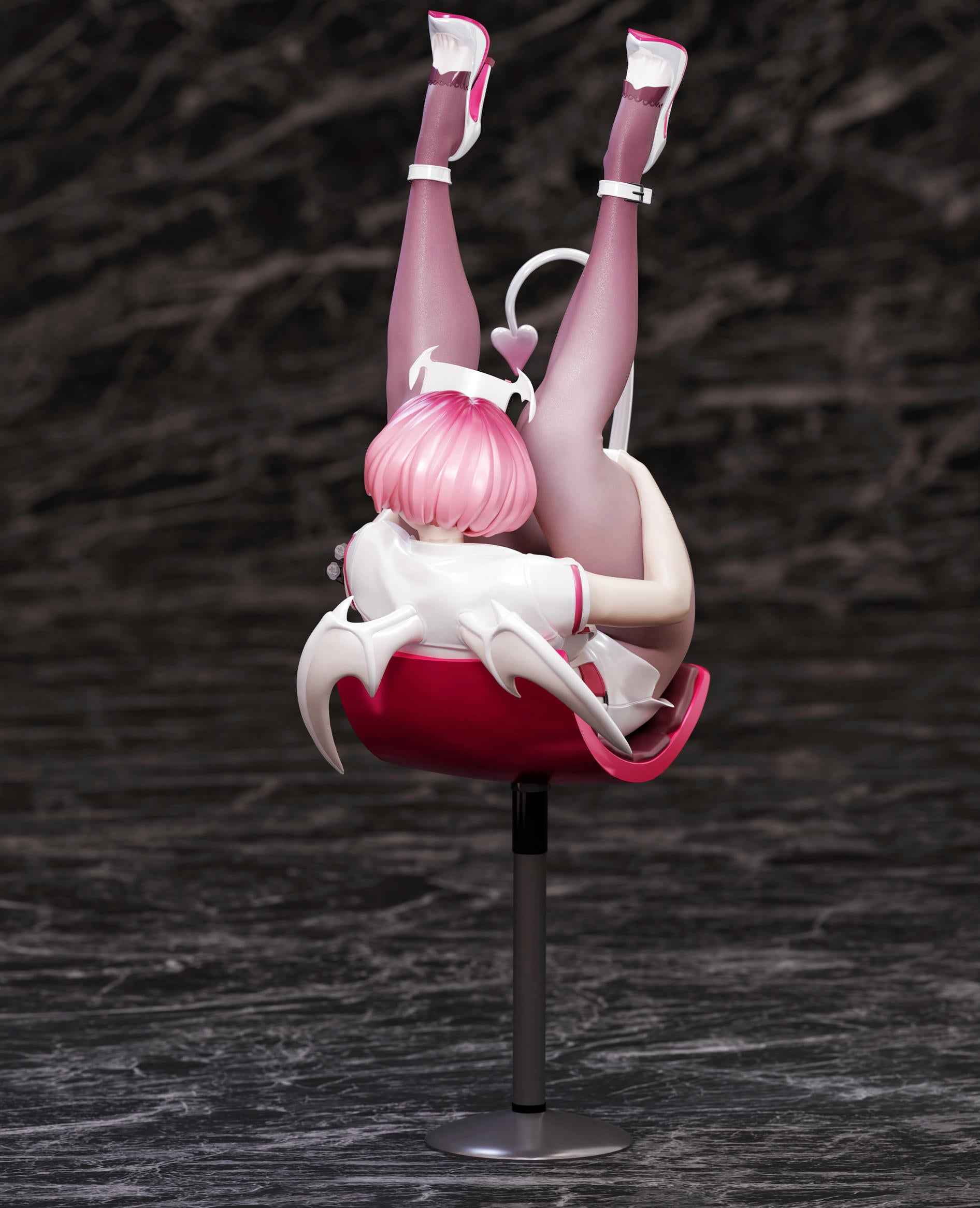Original Design Soda Studio Evil Succubus in a Nurse Outfit Licensed PVC Figure