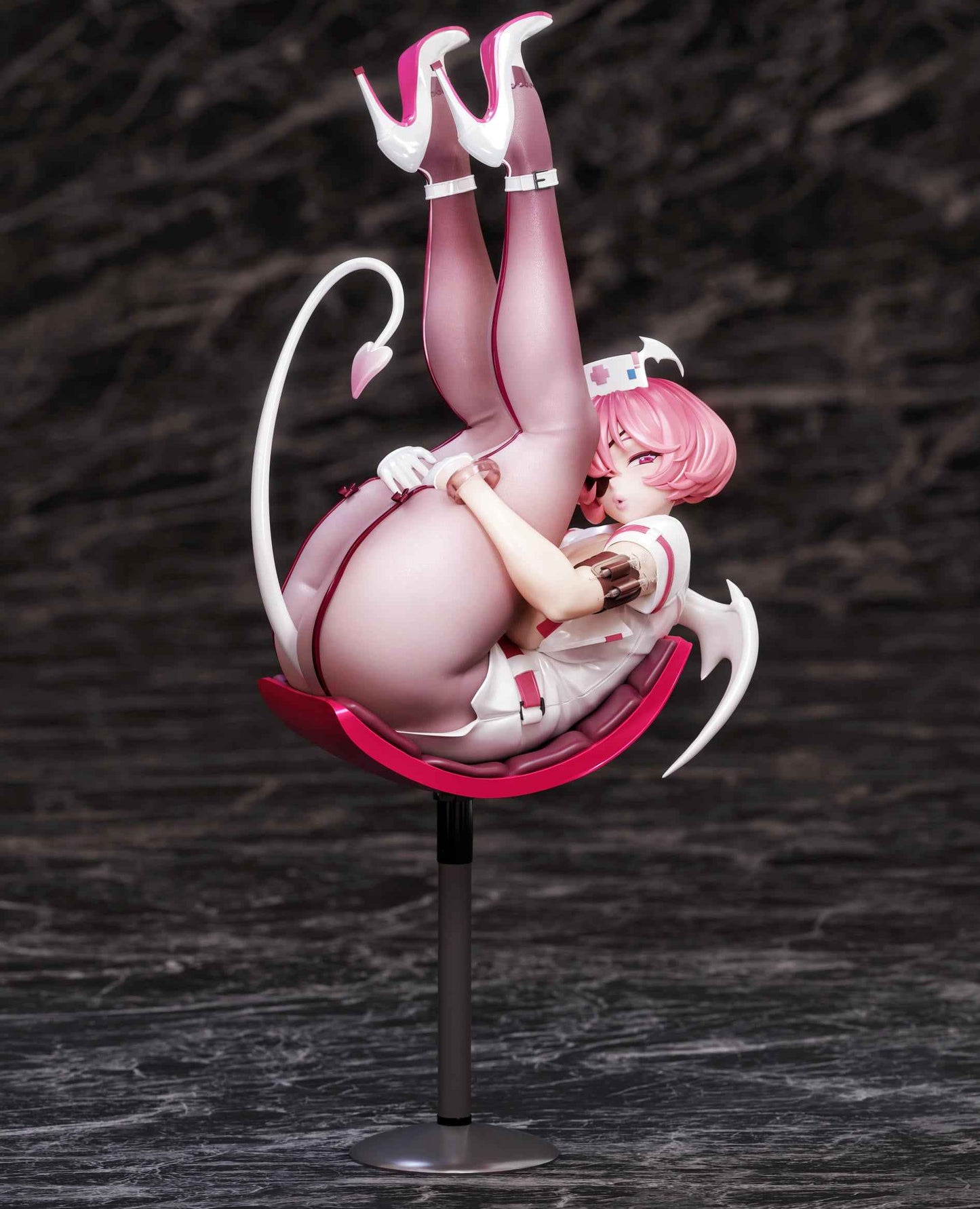 Original Design Soda Studio Evil Succubus in a Nurse Outfit Licensed PVC Figure