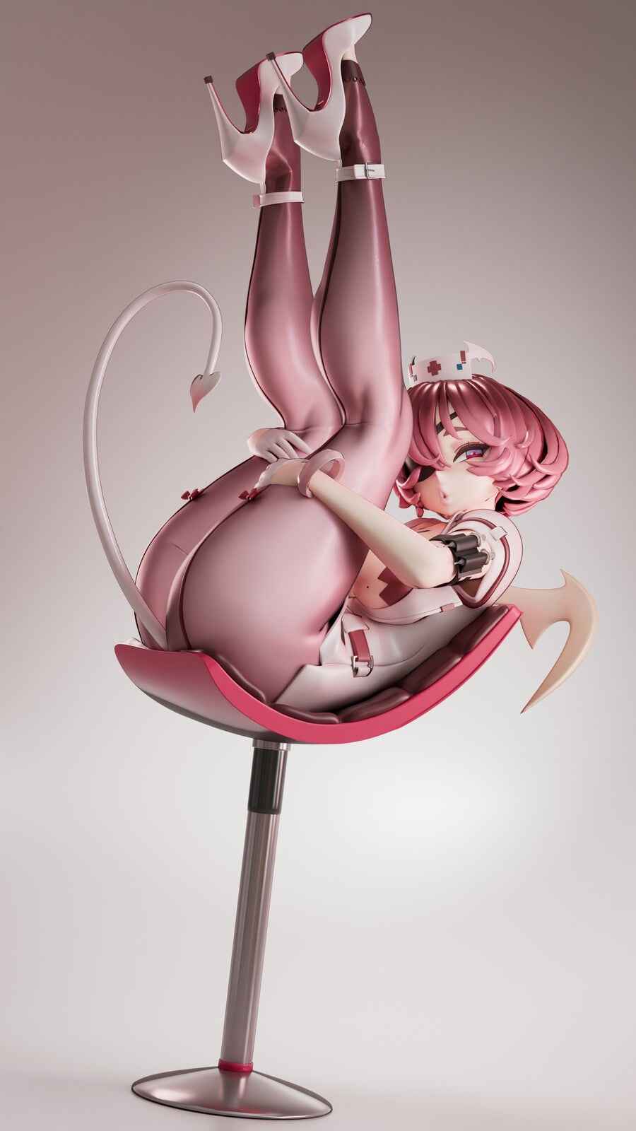 Original Design Soda Studio Evil Succubus in a Nurse Outfit Licensed PVC Figure