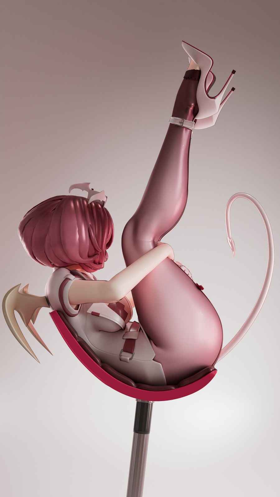 Original Design Soda Studio Evil Succubus in a Nurse Outfit Licensed PVC Figure