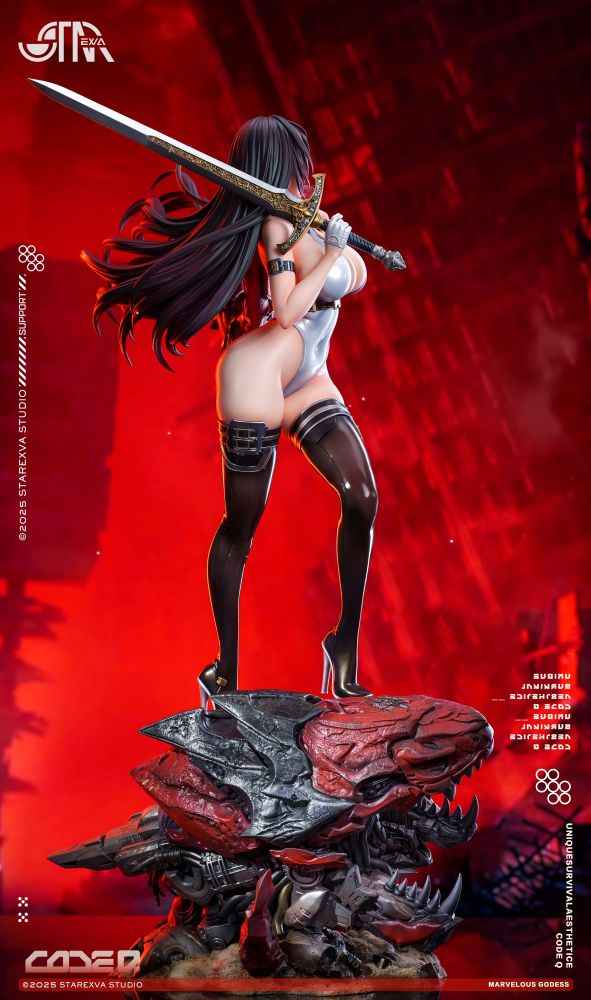 Original Design Starexva Studio BGS Series Code Q Code Q 1/4 Licensed Resin Statue