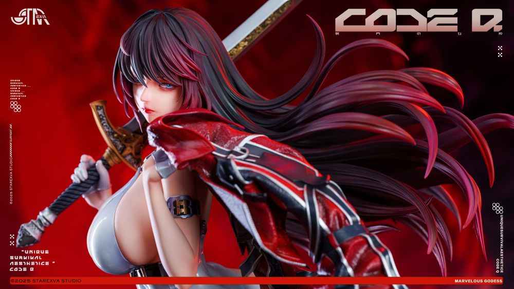 Original Design Starexva Studio BGS Series Code Q Code Q 1/4 Licensed Resin Statue