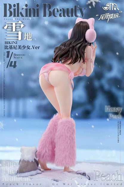 Original Design Starexva & Weige Model Studio Snow Peach Bikini Beauty 1/4 Licensed Resin Statue